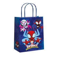 Sacola Papel Spidey And Friends G 32X26,5X13 - 10 Un