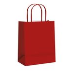 Sacola Papel Vermelho Rosa Colombiana G 32x26,5x13 - 10 Un