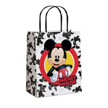 Sacola Papel Mickey Forever M 26x19,5x9,5 - 10 Un