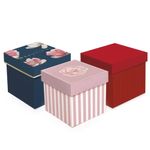 Caixa Cubo Sortida P 13x13x13cm - 10 Un