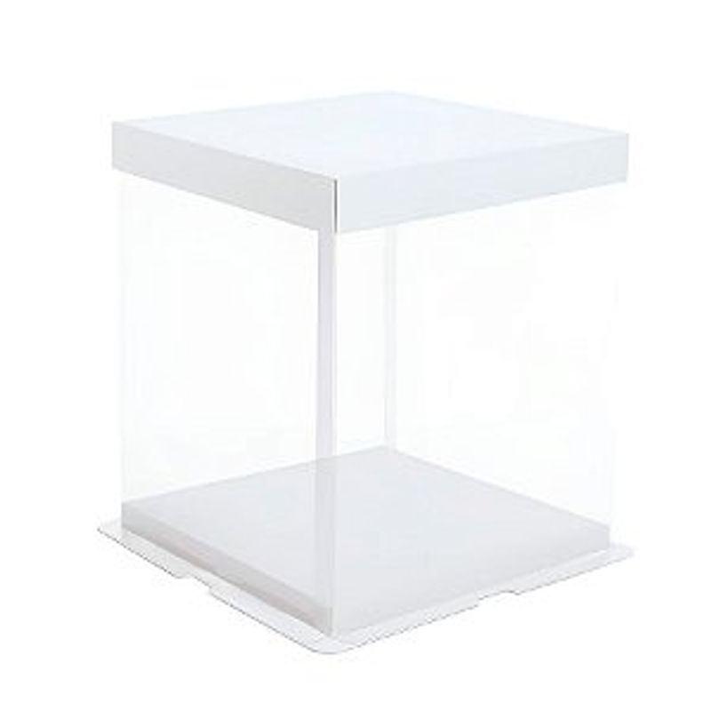 Caixa para Bolo Branco 33,5x33,5x37 - 1 Un