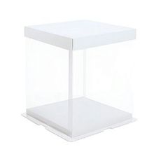 Caixa para Bolo Branco 26x26x18 - 1 Un