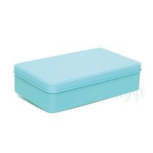 Lata Retangular para Lembrancinha Tiffany - 11,5x19cm - 01 unidade - Artegift - Magazine 25