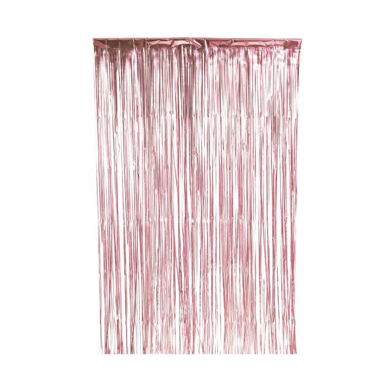 Cortina Decorativa Fosca Rosê Gold L1 x A2 m- 01unidade - Artlille - Magazine 25
