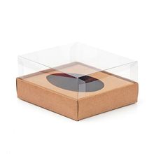Caixa Ovo de Colher - Meio Ovo de 250g - 20x13x8,8cm - Kraft - 5 Unidades - Assk - Páscoa Magazine 25