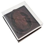 Caixa Ovo de Colher - Meio Ovo de 250g - 15cm x 13cm x 6,5cm - Marrom - 5unidades - Assk - Páscoa Magazine 25