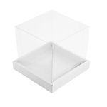 Caixa para Panetone 500g (15cm x 15cm x 15cm) Branca 5 unidades Assk Magazine 25