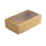 Caixa com Visor S20 (22cm x 11,7cm x 4,5cm) Kraft 10 unidades Assk Magazine 25