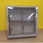 Caixa 4 Pães de Mel Kraft 13,2x13,2x4cm - 05 unidades - Assk Magazine 25