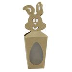 Caixa Coelho - Kraft - 6 x 10 x 4 cm - 10 un - Assk Magazine 25