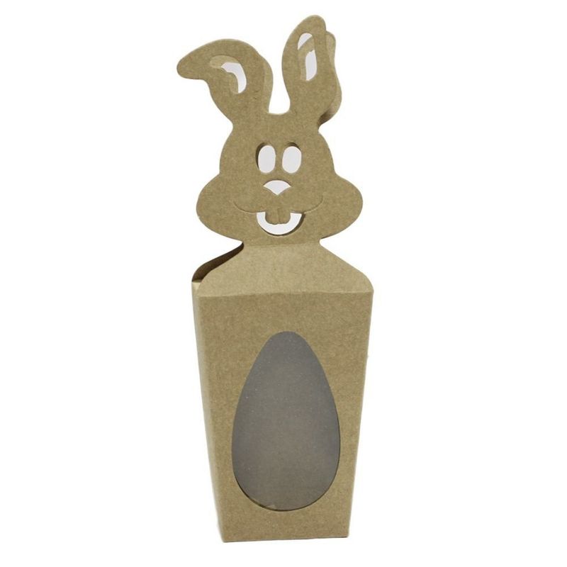 Caixa Coelho - Kraft - 6 x 10 x 4 cm - 10 un - Assk Magazine 25