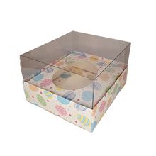 Caixa para Ovo de Páscoa 100 g - Ovos Coloridos - 1 unidade Pct. c/ 5 unds. - ASSK - Magazine 25