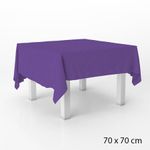 Toalha Cobre Mancha em TNT - 70 x 70 cm - Roxo - 5 unidades - Best Fest - Magazine 25