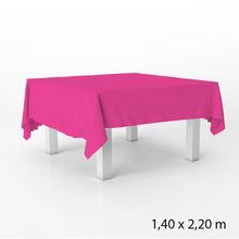 Toalha de Mesa em TNT - 140 x 220 cm - Rosa Pink - 1 unidade - Best Fest - Magazine 25