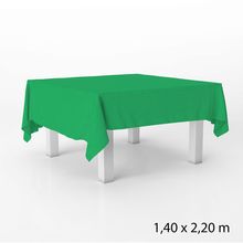 Toalha de Mesa em TNT - 140 x 220 cm - Verde Bandeira - 1 unidade - Best Fest - Magazine 25