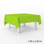 Toalha de Mesa em TNT - 140 x 220 cm - Verde Limão - 1 unidade - Best Fest - Magazine 25