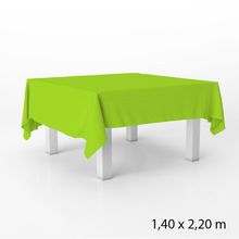 Toalha de Mesa em TNT - 140 x 220 cm - Verde Limão - 1 unidade - Best Fest - Magazine 25