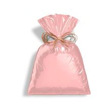 Saco para Presente Metalizado - Quartzo Rosa - Cromus