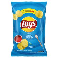 Batata Lays Salt & Vinegar 70g - Elma Chips