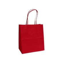 Sacola de Papel - Vermelho - Ref 5973 - 10 UN - 20x15x25cm - Rizzo