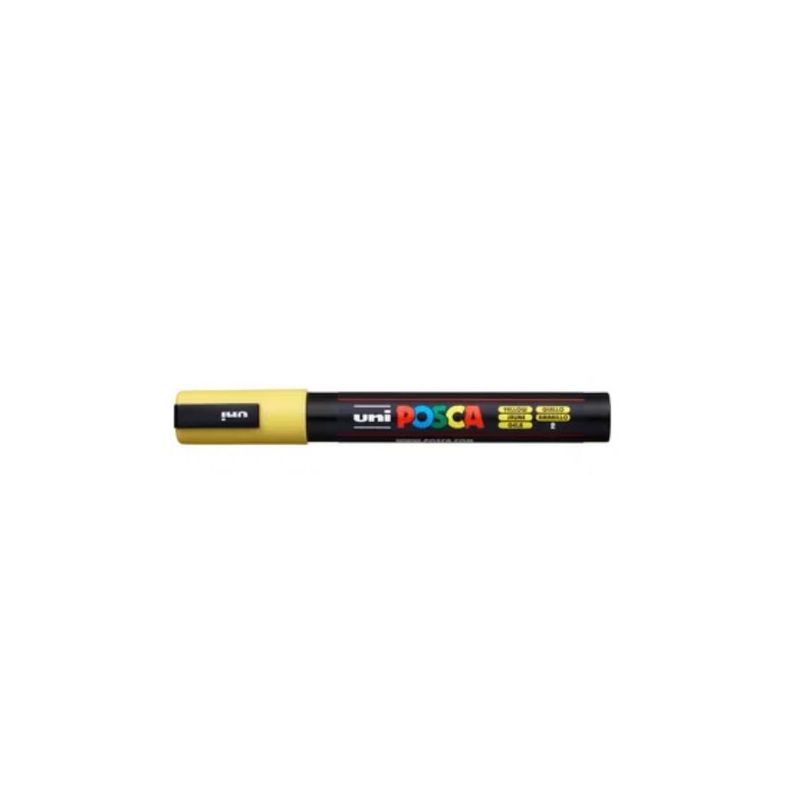 Caneta Posca PC-5M 2,5mm Amarelo - 01 Uni - Uni Posca - Magazine 25