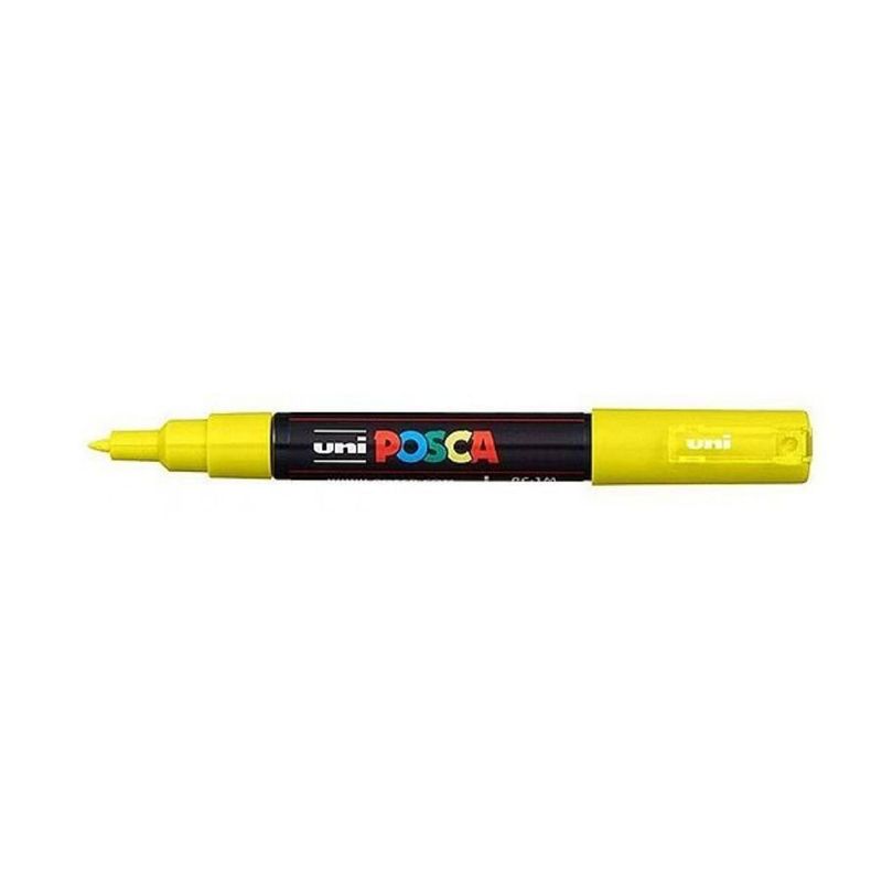 Caneta Posca PC-1M 0,7mm Amarelo - 01 Uni - UniPosca - Magazine 25