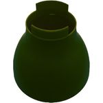 Pé Cogumelo - 150 - Verde Musgo - 1 unidade - Só Boleiras - Magazine 25