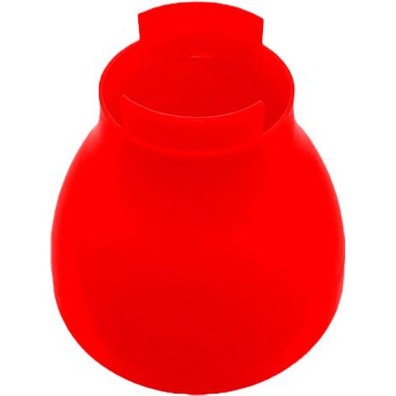 Pé Cogumelo - 120 - Vermelho - 1 unidade - Só Boleiras - Magazine 25