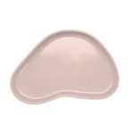 Bandeja Orgânica  - 17x11 cm -  Rosa Claro - 1 unidade - Só Boleiras - Magazine 25
