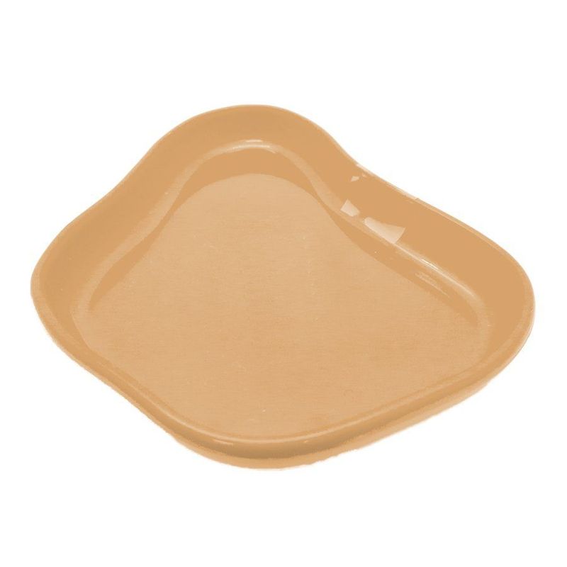 Bandeja Orgânica  - 13x10cm -  Nude - 1 unidade - Só Boleiras - Magazine 25