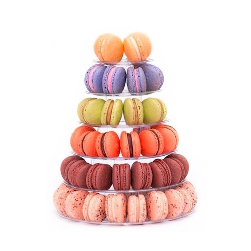 Torre para Macarons 6 Pisos San Felipo Rizzo Confeitaria