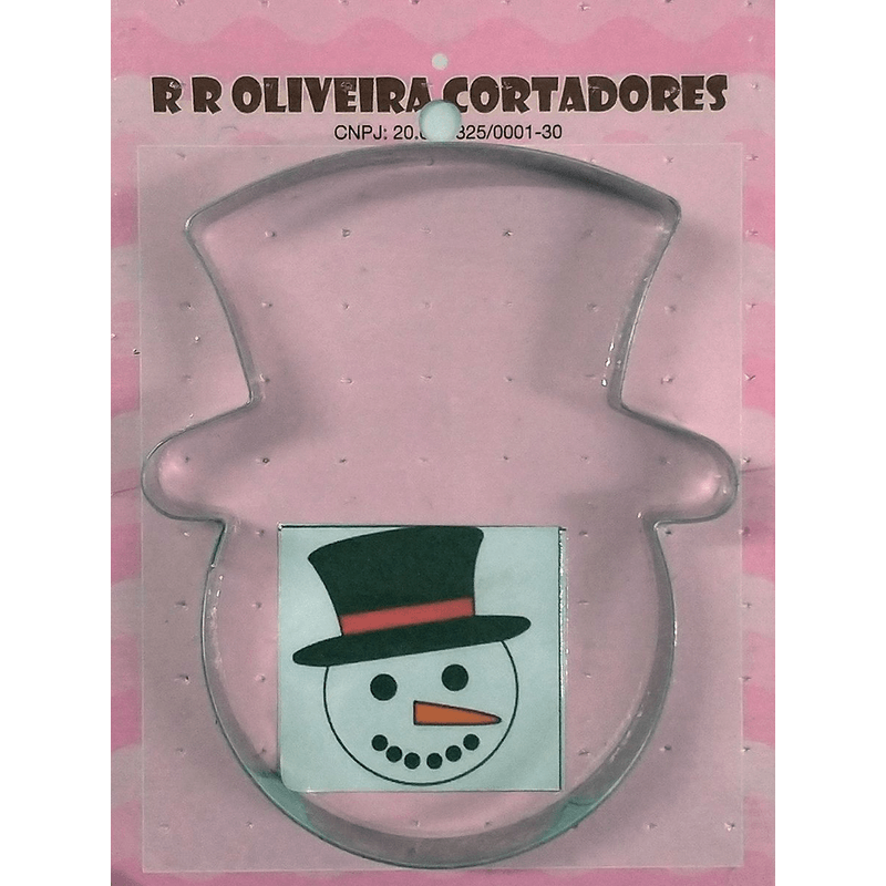 Cortador Face Boneco de Neve 1G - Mod.383 - RR Cortadores Magazine 25