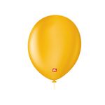 Balão Profissional Premium Uniq 9''23cm - Amarelo Ouro - 25 unidades - Balões São Roque - magazine 25