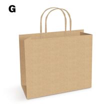 Sacola de Papel G 28x38x12cm - Kraft - 10 unidades - Cromus - Magazine 25