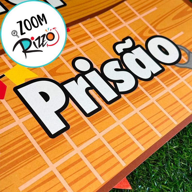 Placa de Sinalização Prisão Festa Junina - 1 unidade - Cromus - Magazine 25
