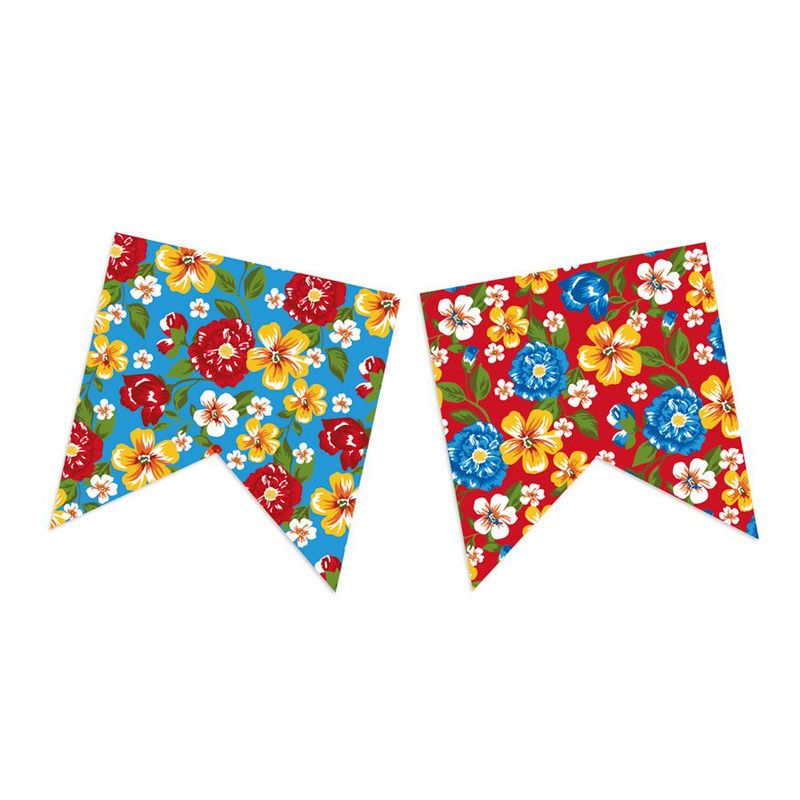 Bandeira Grande Decorativa - Festa Junina São João  - 1 unidade - Cromus - Magazine 25