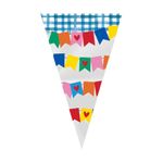 Cone para Festa - Arraiá - 17,5x29,5cm  - 50 unidades - Cromus - Magazine 25