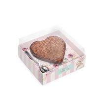 Caixa Meio Ovo Coração 250g - Coelha Serena - 06 Unidades - Cromus - Magazine 25
