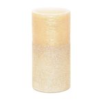 Vela de Enfeite - " Vela Redonda com LED  para Enfeite de Natal Pequena " - 1 Unidade - Cromus Natal - Magazine 25