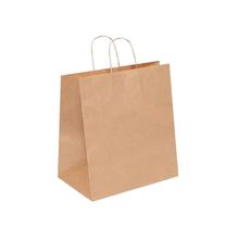 Sacola de Papel GG 41x35x21cm - Kraft - 10 unidades - Cromus - Magazine 25