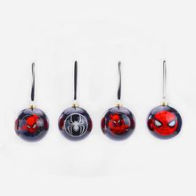 Kit Bola de Natal - Homem Aranha - 8 cm - Natal Marvel - 4 unidades - Cromus - Magazine 25