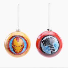 Kit Bola de Natal - Avengers - 10 cm - Natal Marvel - 2 unidades - Cromus - Magazine 25