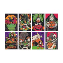 Cartaz Decorativo - Halloween Disney 100 anos - 8 unidades - Cromus - Magazine 25