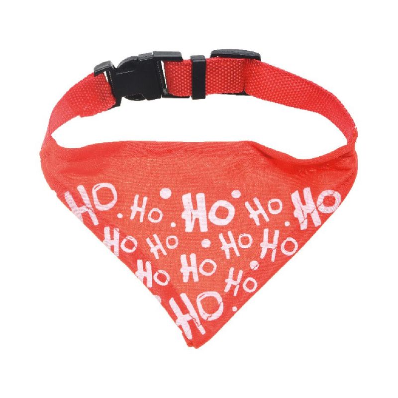 Bandana Pet de Natal - Vermelho/Branco - 20cm - 1 unidade - Cromus - Magazine 25