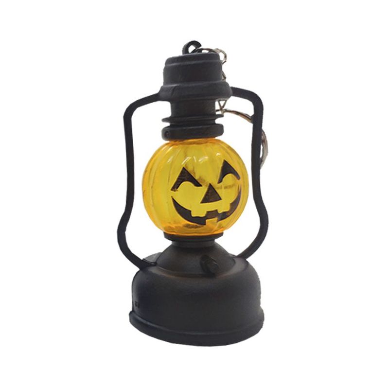 Mini Lamparina Decorativa Halloween - Abóbora Sortida com Led - 1 unidade - Cromus - Magazine 25