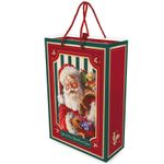 Caixa Luva com Alça Papai Noel - 1 unidade - Cromus - Magazine 25