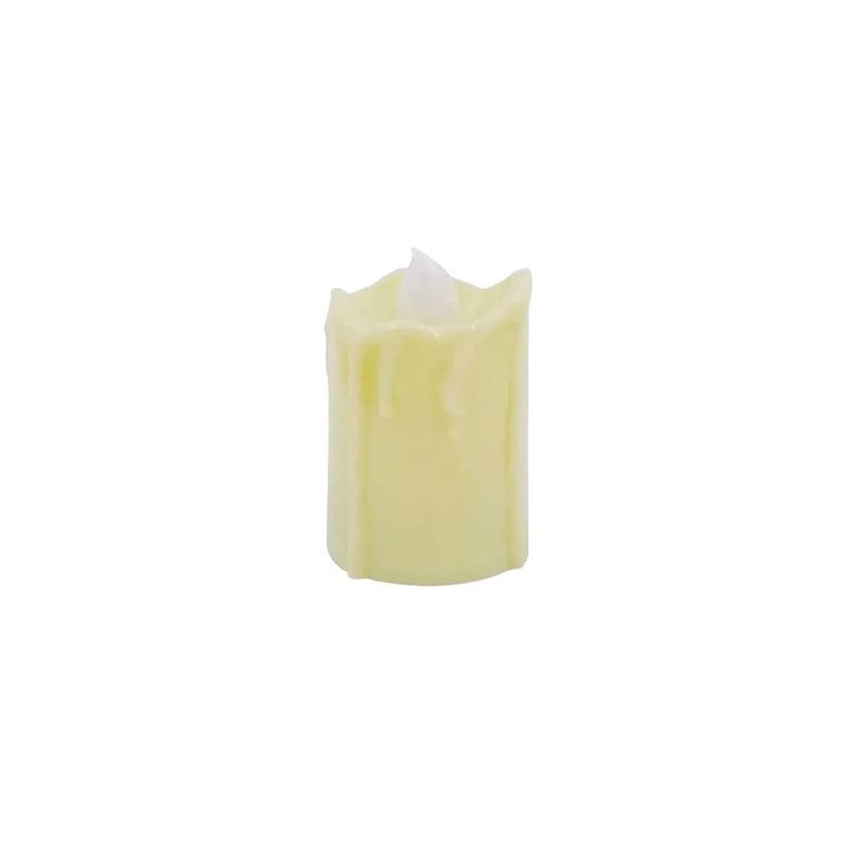 Vela de Led - Amarela - 1 unidade - Magazine 25