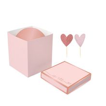 Caixa "Pop Me" Romântico Rose Gold - 1 unidade - Cromus - Magazine 25