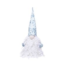 Kringle Folhas Azul e Branco Grande Natal - 1 Unidade - Cromus - Magazine 25