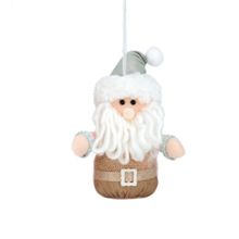Mini Papai Noel Azul e Rosa - 01 unidade Cromus Natal - Magazine 25